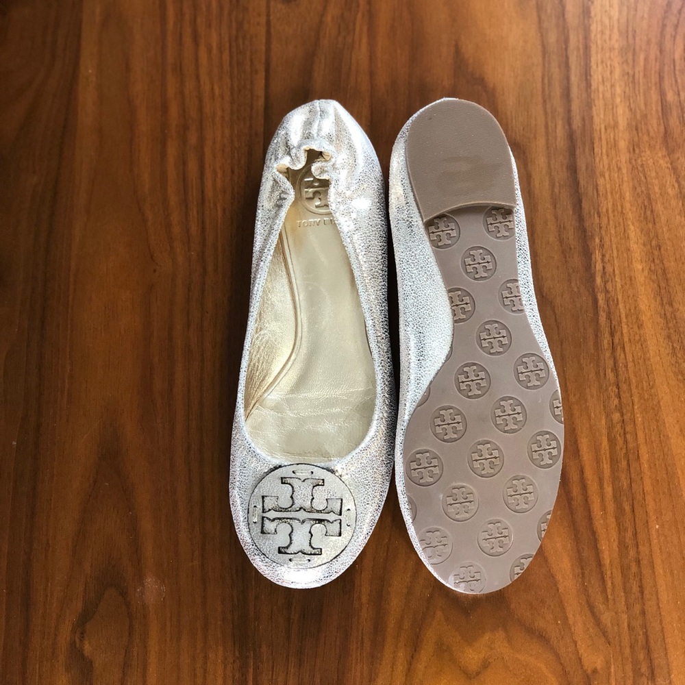 Tory Burch Gold Flats - Picture 6 of 6